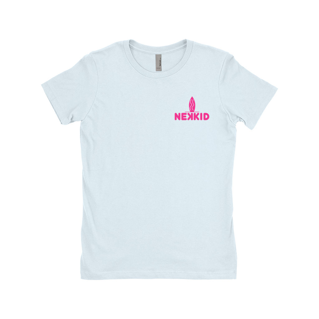 Ladies Surfing Makes Me Happy Tee