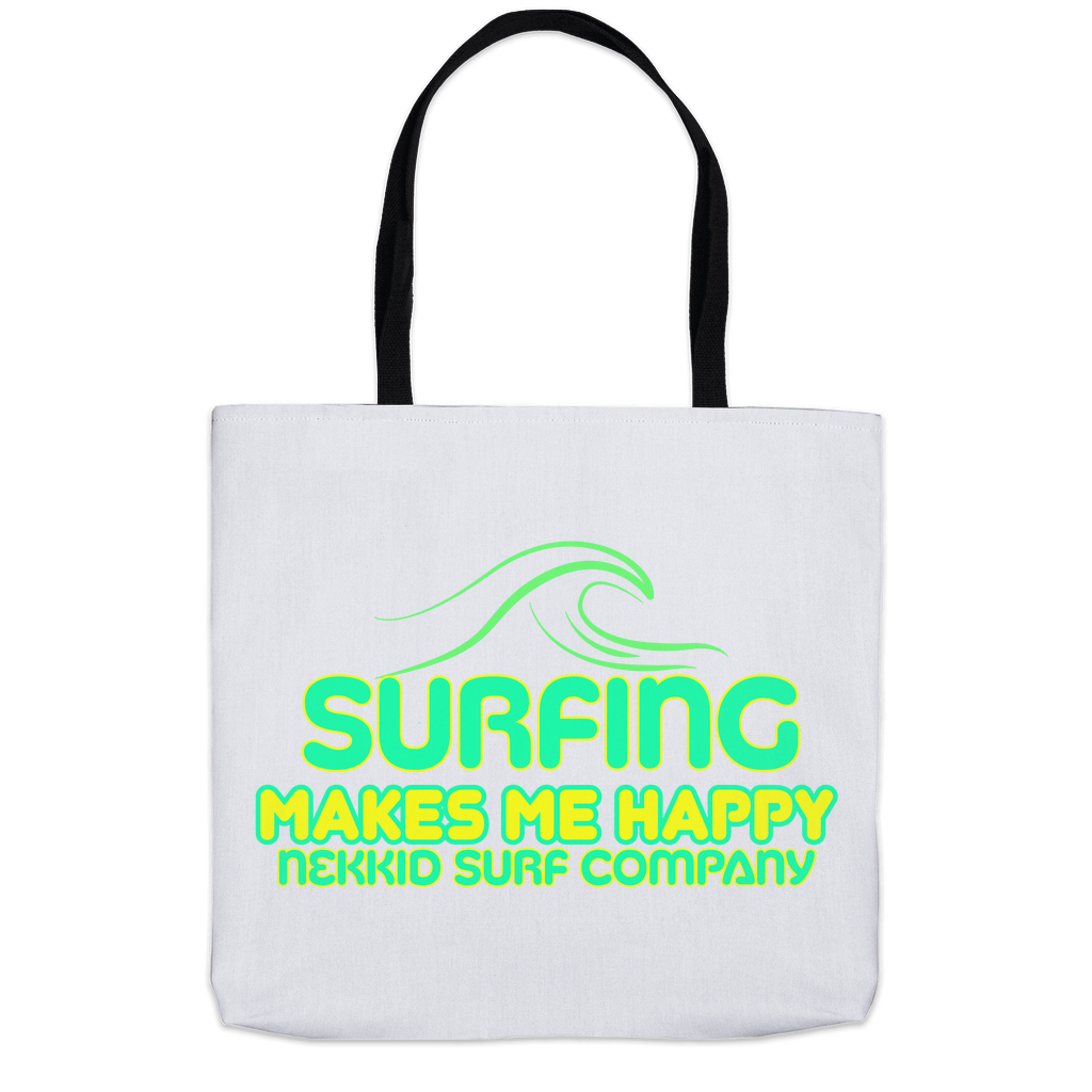 Surfing Makes Me Happy Tote