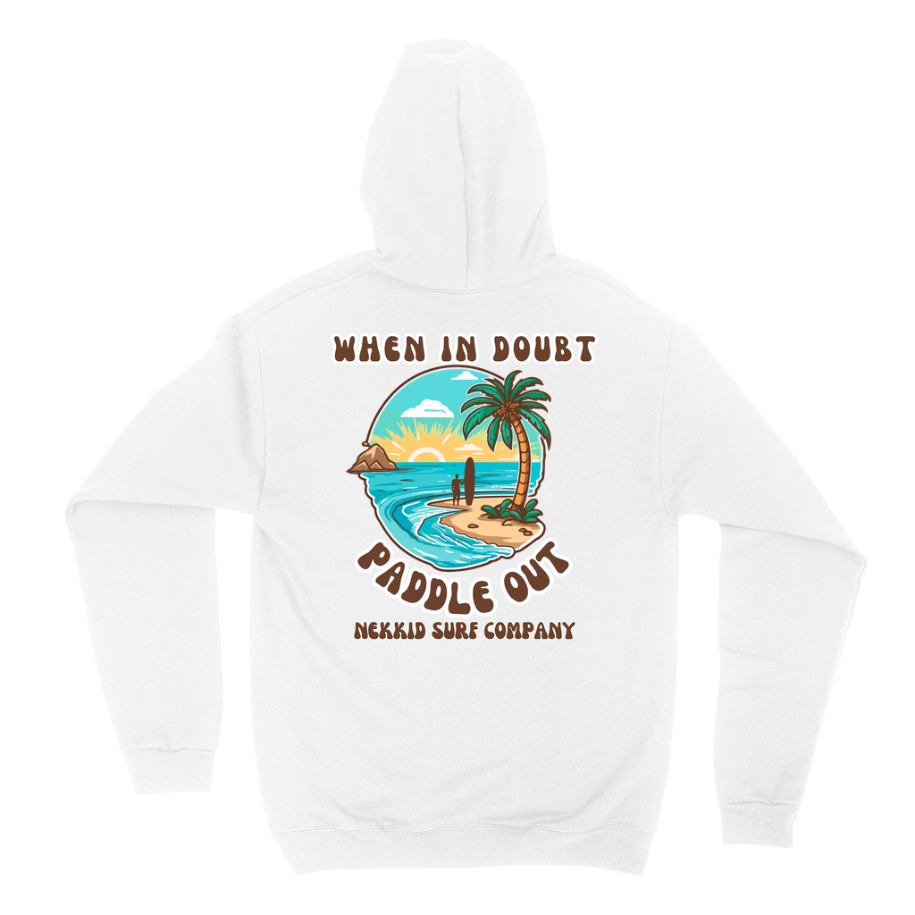 When In Doubt, Paddle Out Men's Hoodie