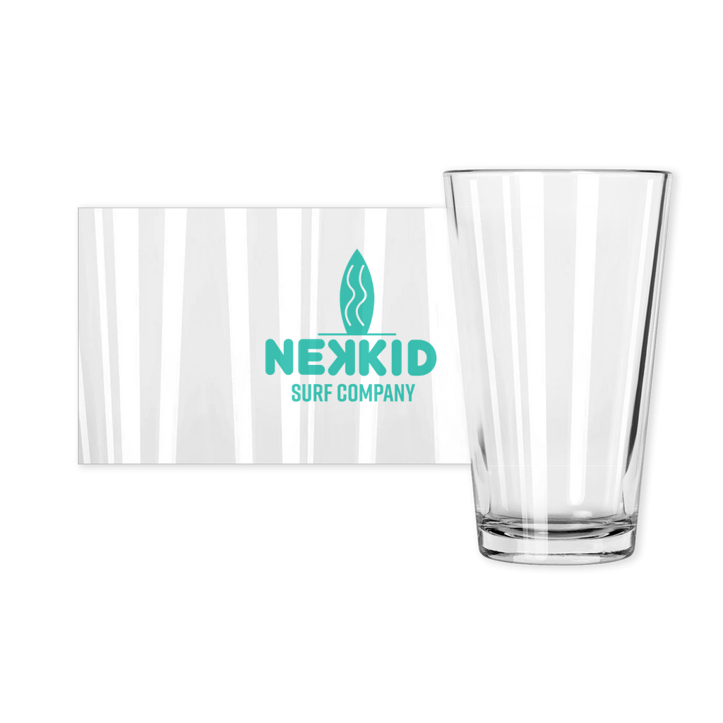 Nekkid Logo Pint Glasses