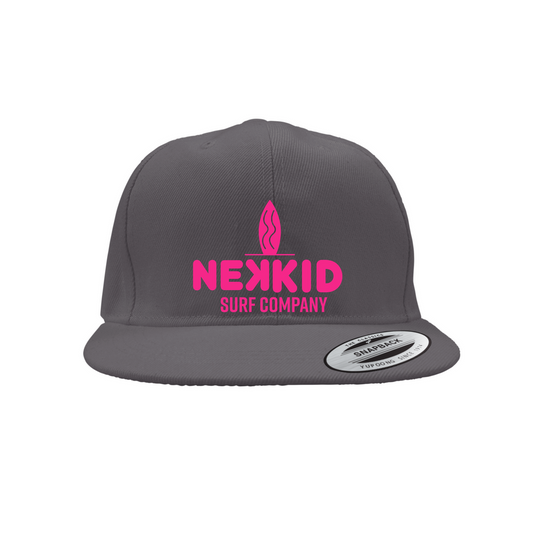 White Nekkid Surf Company Snapback