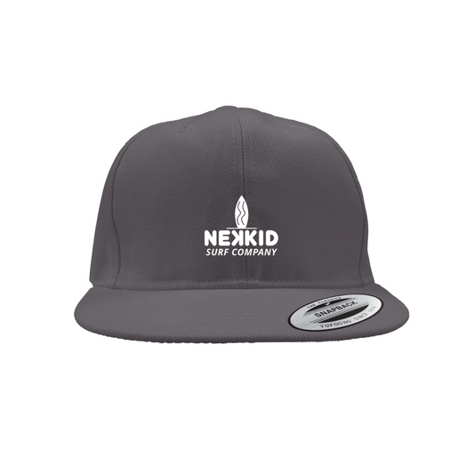 White Nekkid Surf Company Snapback