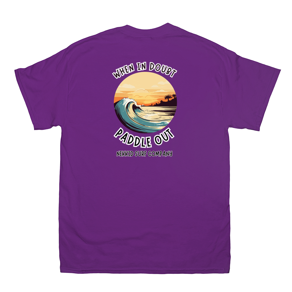 When in Doubt, Paddle Out! Soft Style Tee