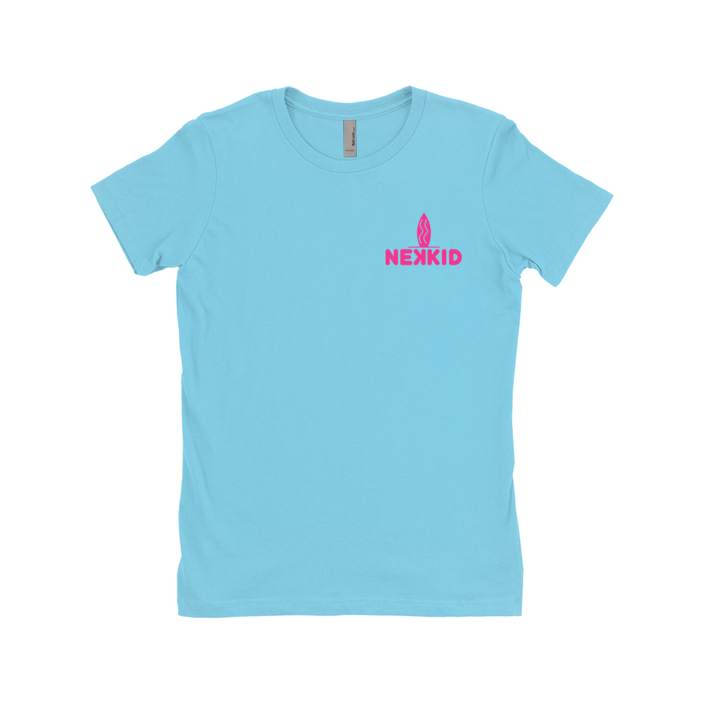 Ladies Surfing Makes Me Happy Tee