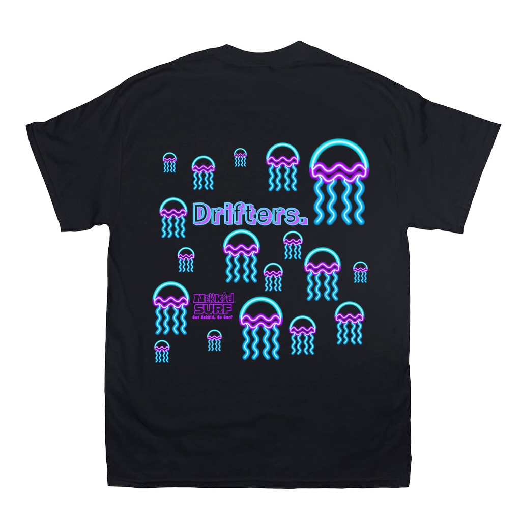 Drifters. Neon Jellyfish T-Shirt