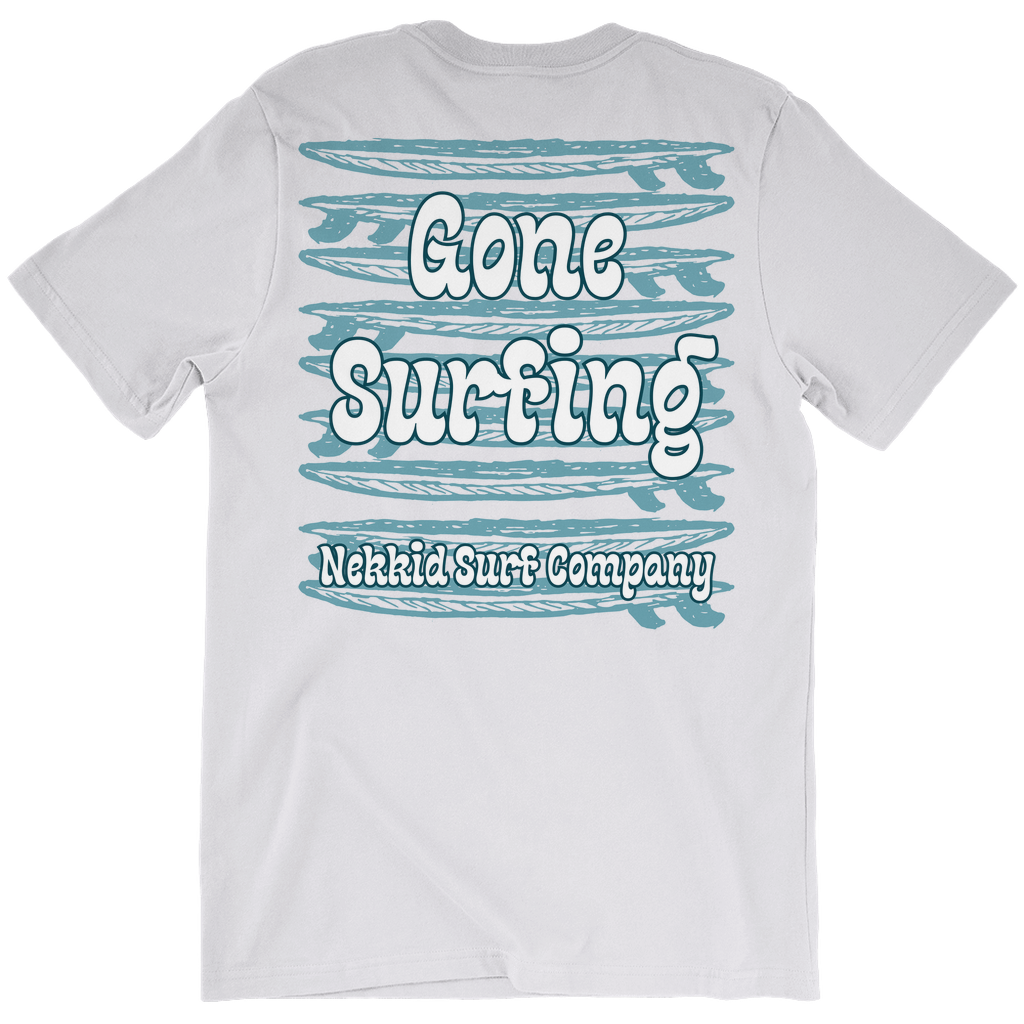 Gone Surfing Surfboard Tee