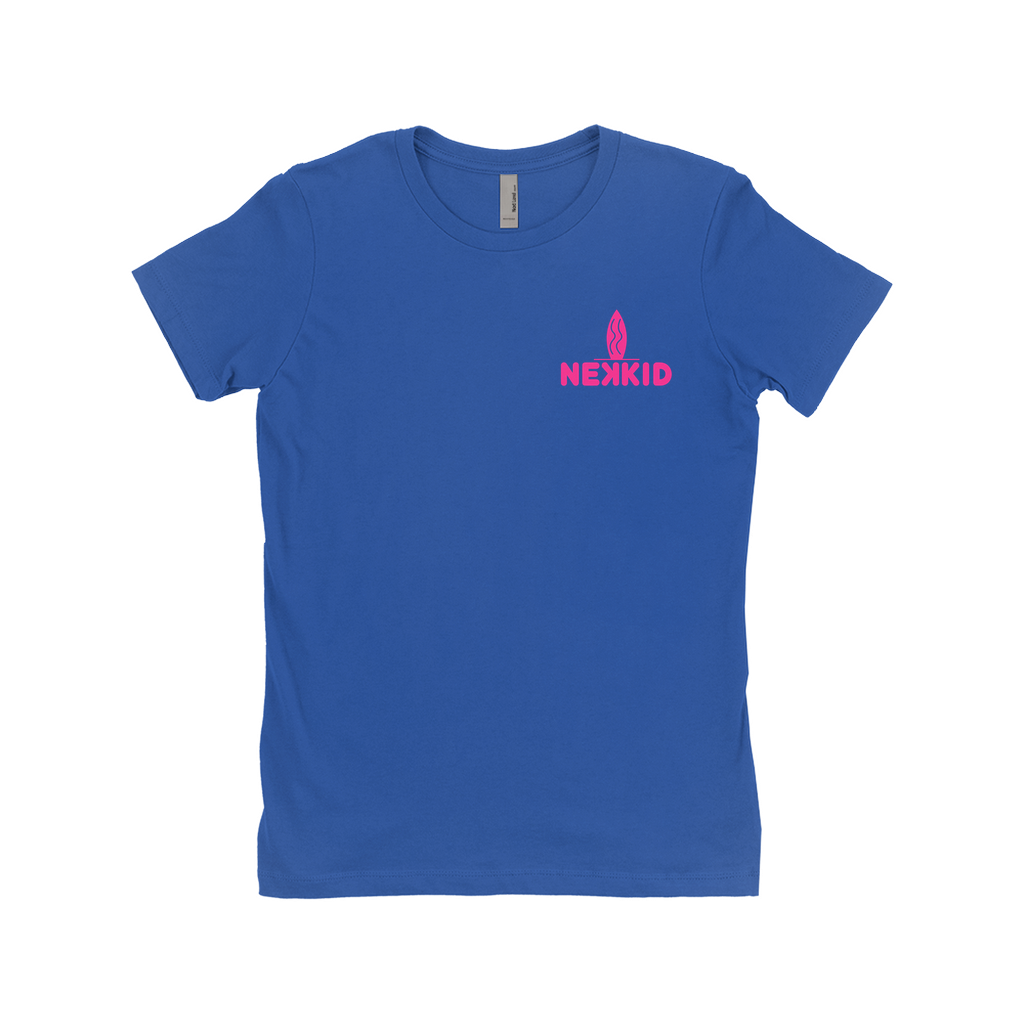 Ladies Surfing Makes Me Happy Tee