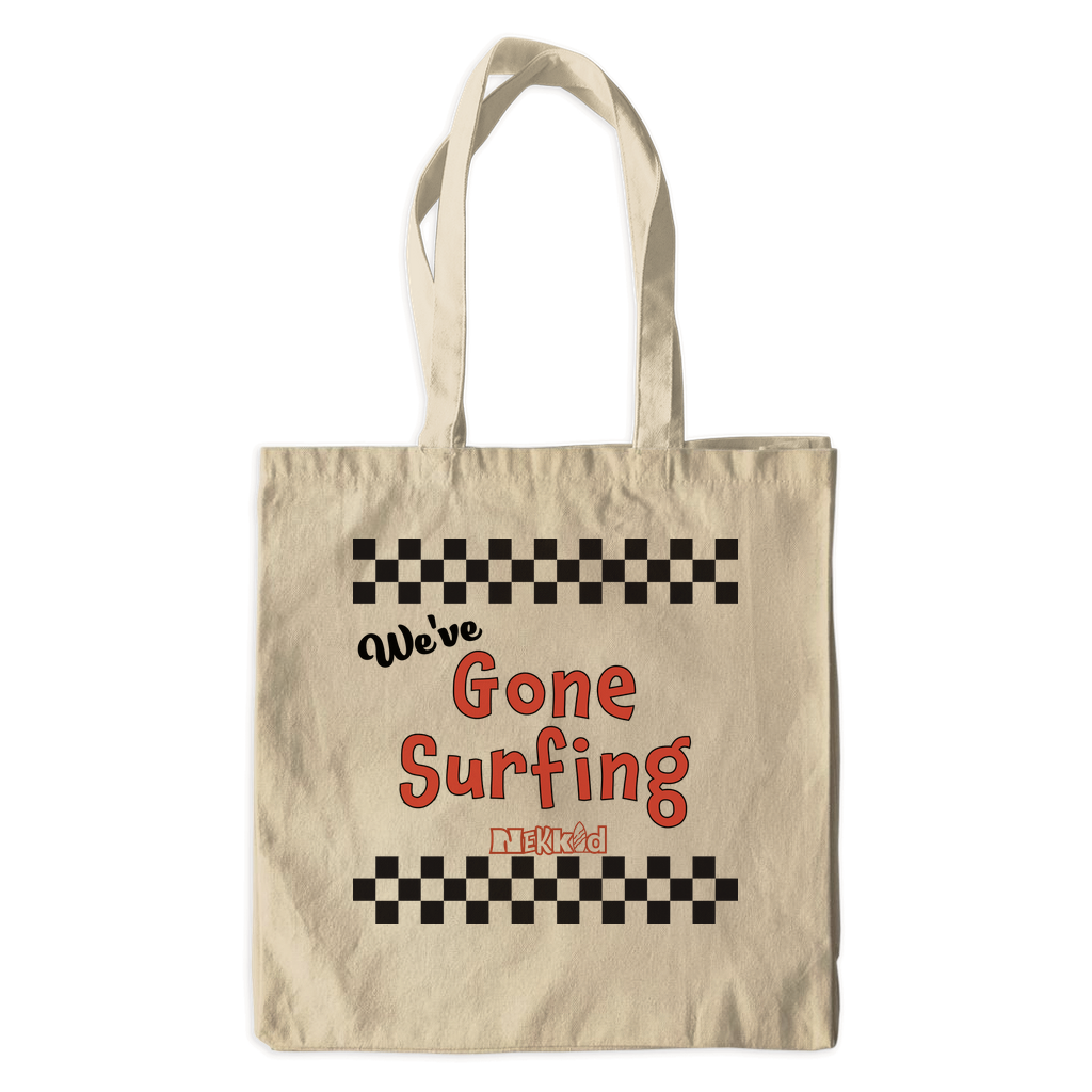 Gone Surfing Classic Canvas Totes