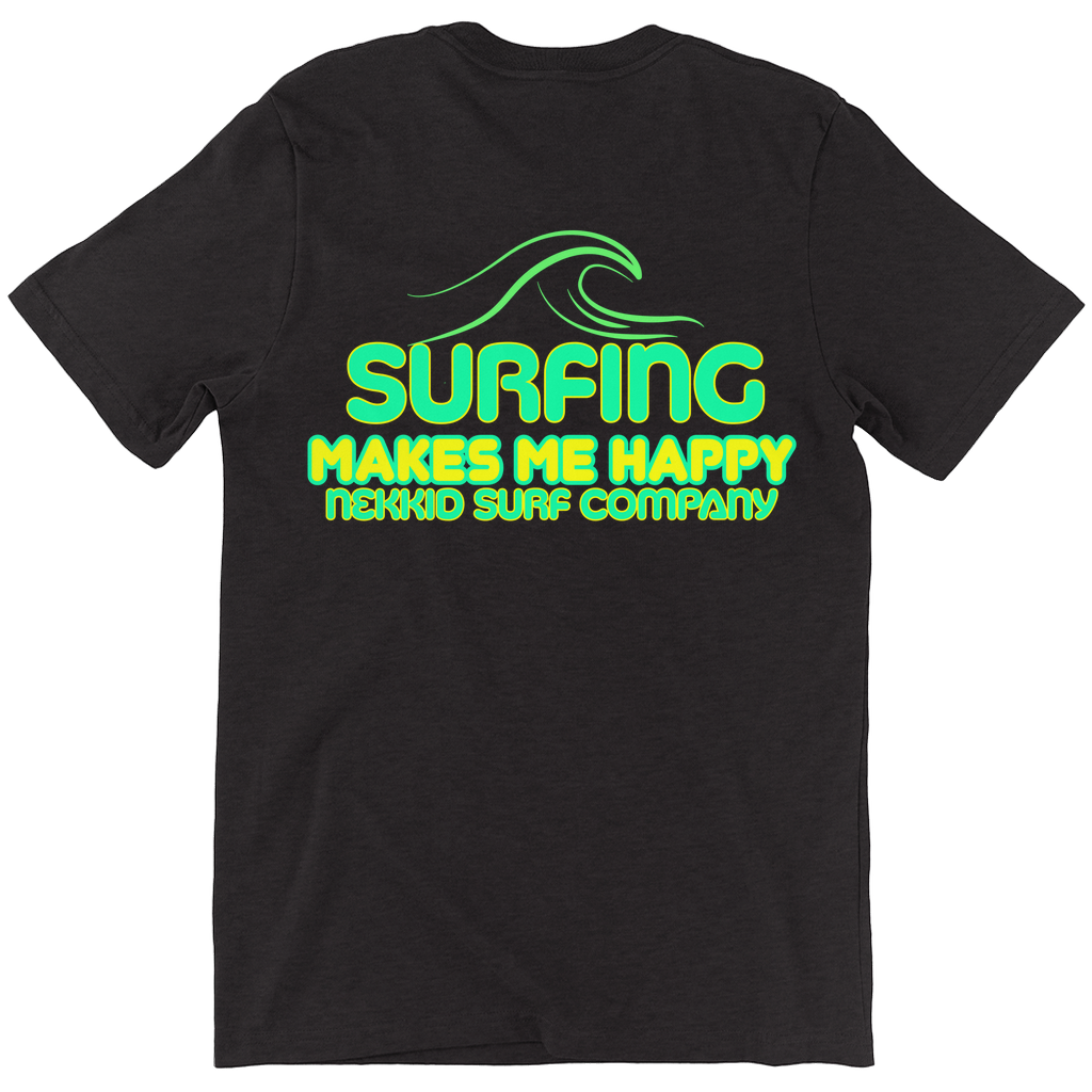 Surfing Makes Me Happy Seafoam Shortie